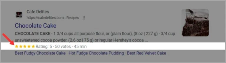 Sample-rich-snippets-for-a-chocolate-cake-recipe