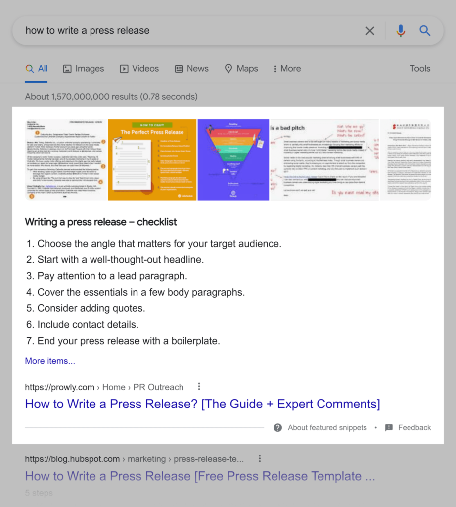 google-serp-featured-snippet