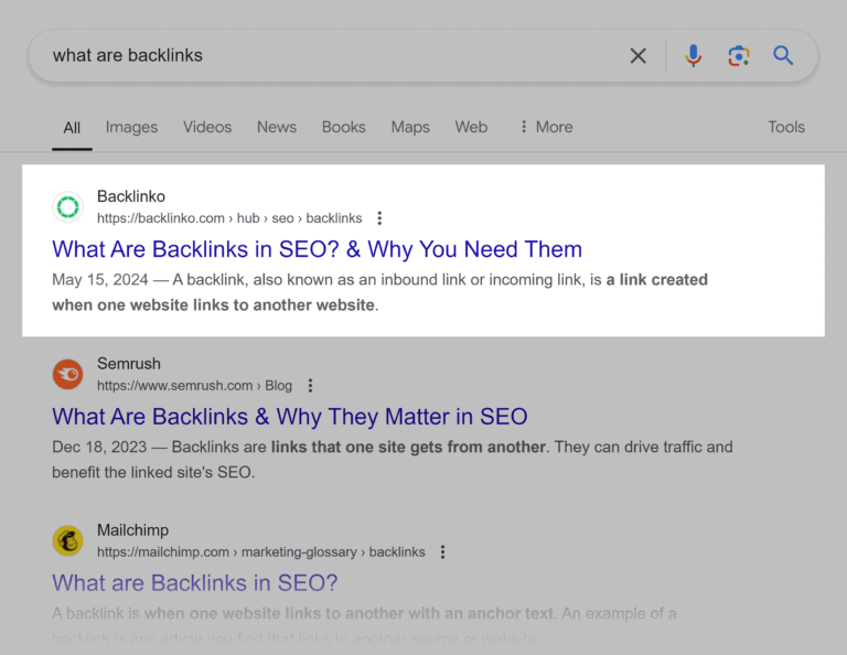 google-serp-what-are-backlinks