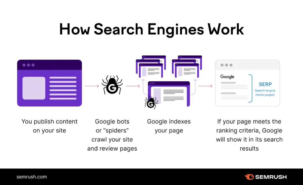 how search engine work