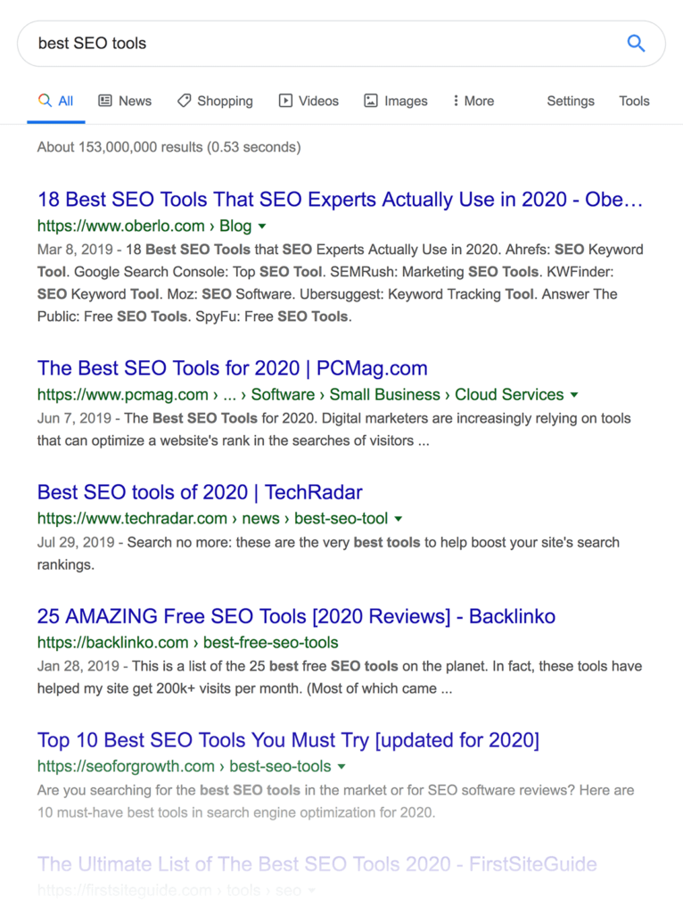 best-seo-tools-serp