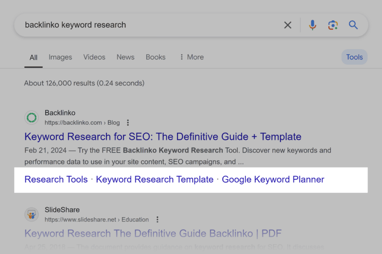 google-serp-backlinko-keyword-research