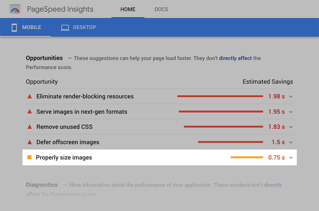 page-speed-insights-image-loading-speed