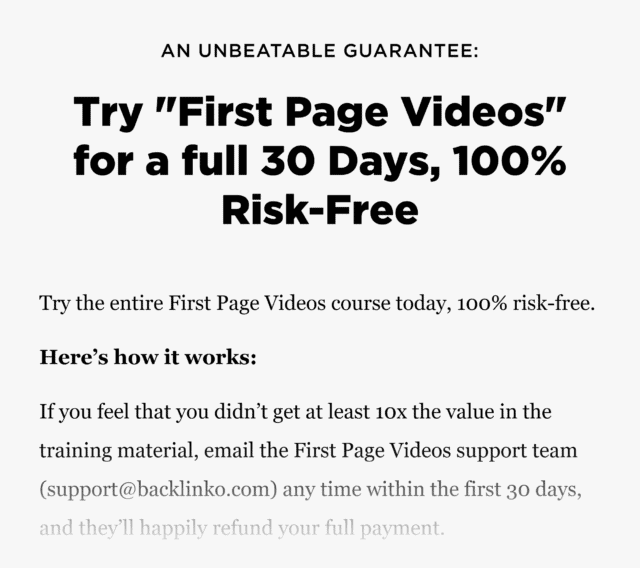 20firstpagevideos-sales-page-guarantee