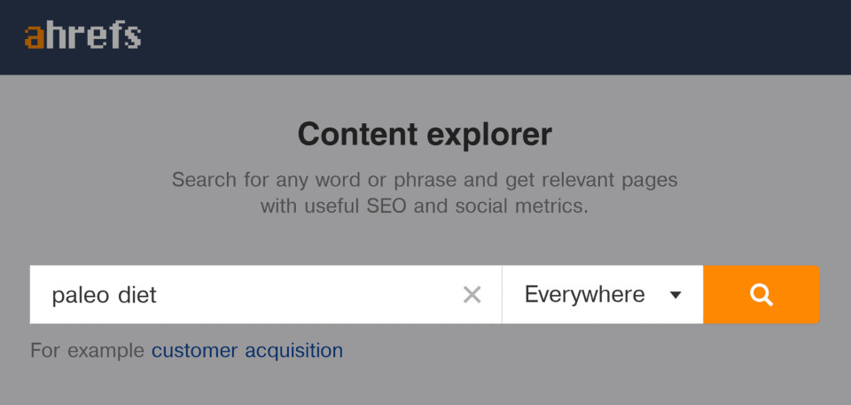 ahrefs-content-explorer-paleo-diet