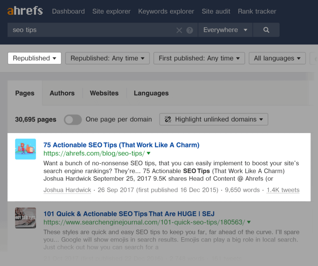 ahrefs-content-explorer-seo-tips-republished