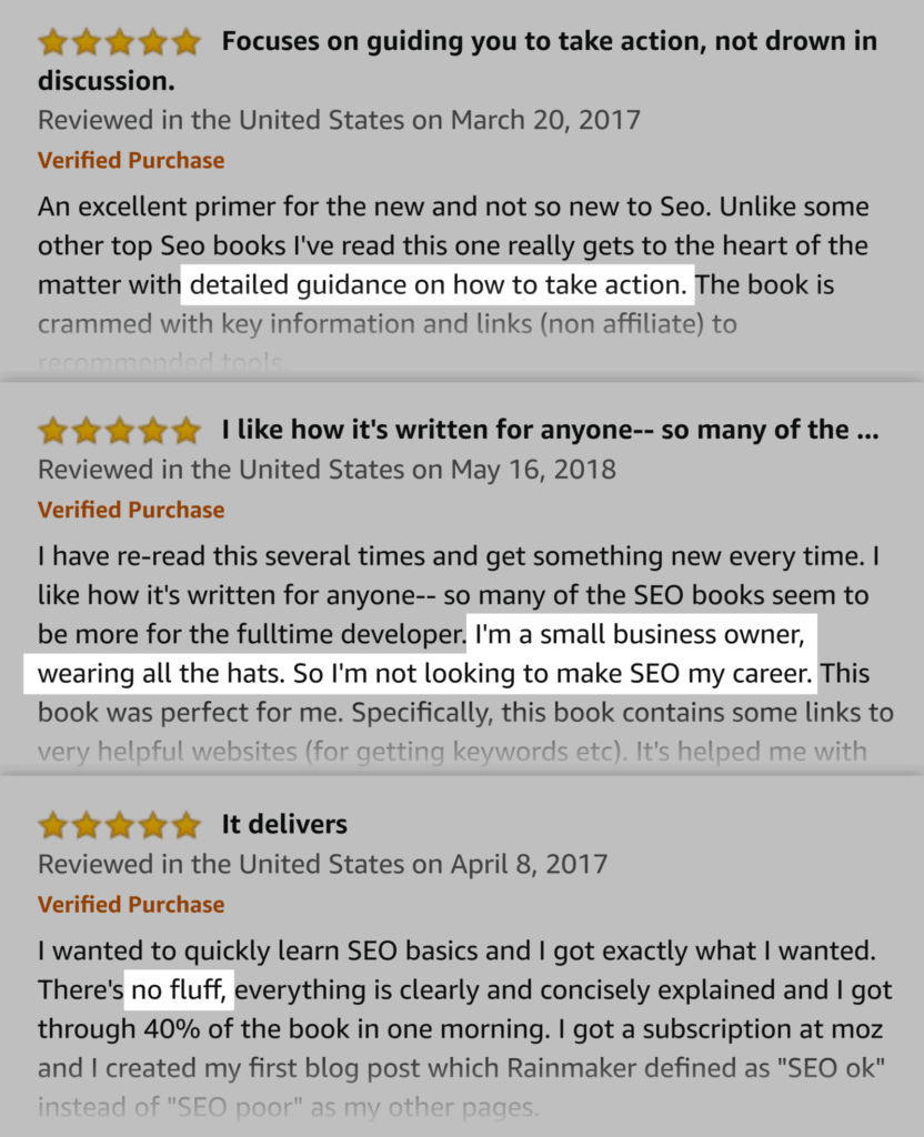 amazon-learn-seo-book-copy-in-reviews