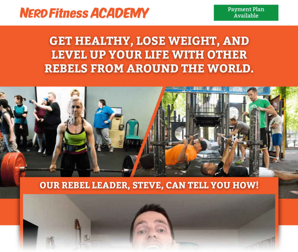 nerdfitness-academy-overview-page