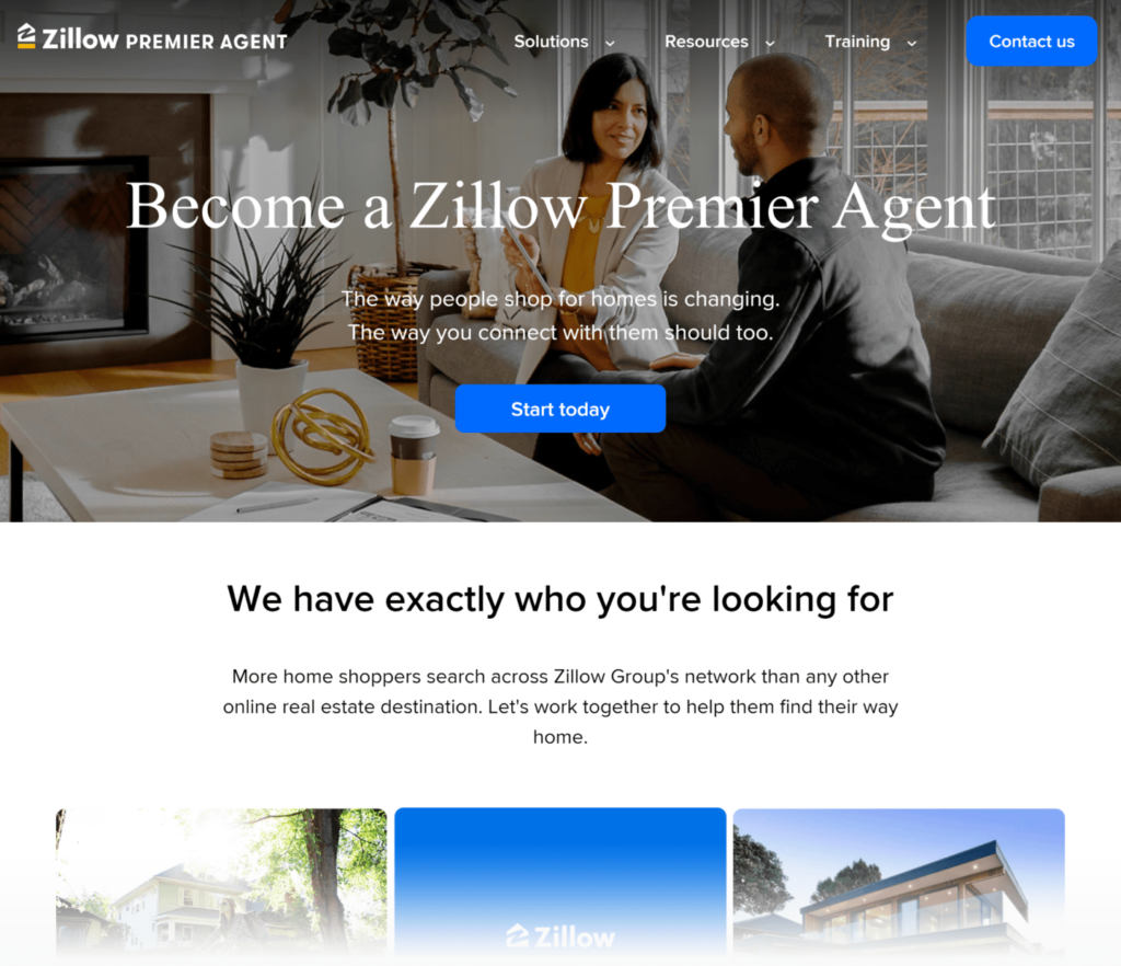 zillow-landing-page