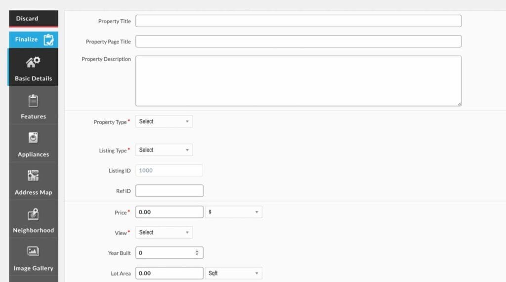 Adding-a-new-listing-using-the-WPL-Real-Estate-plugin