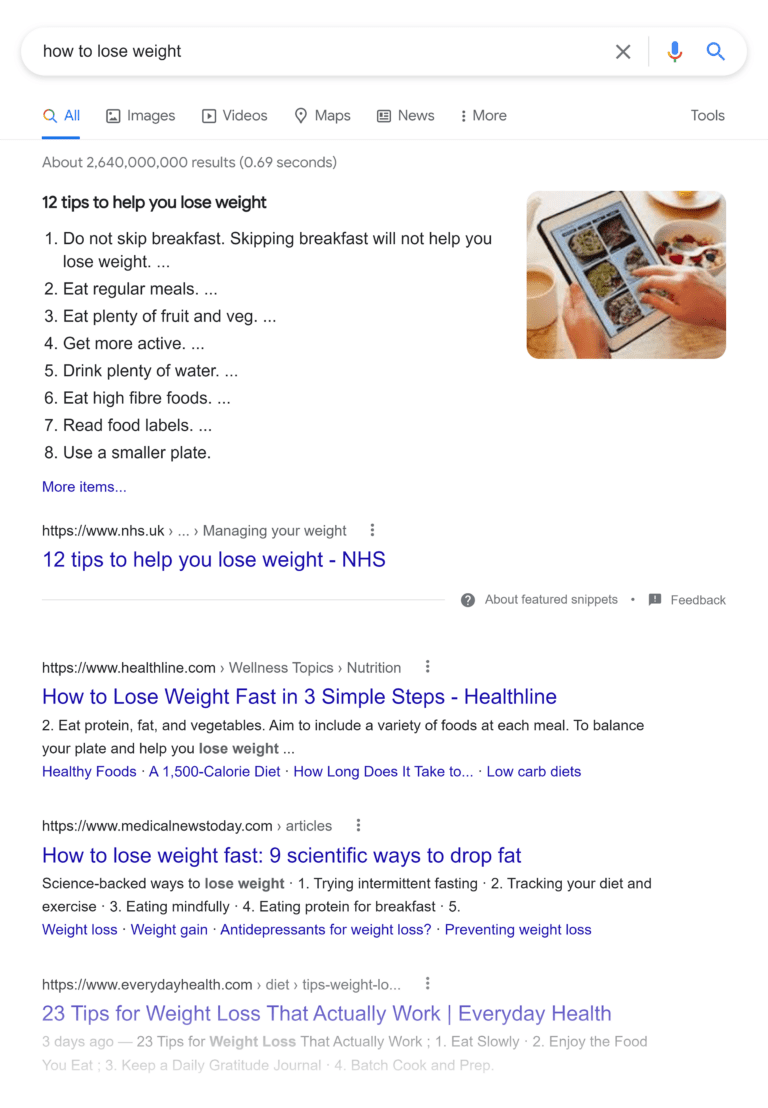 10google-serp-2nd-result-above-fold