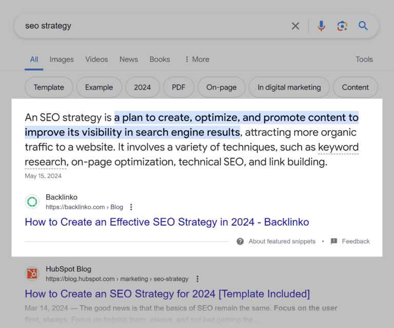 2google-serp-seo-strategy