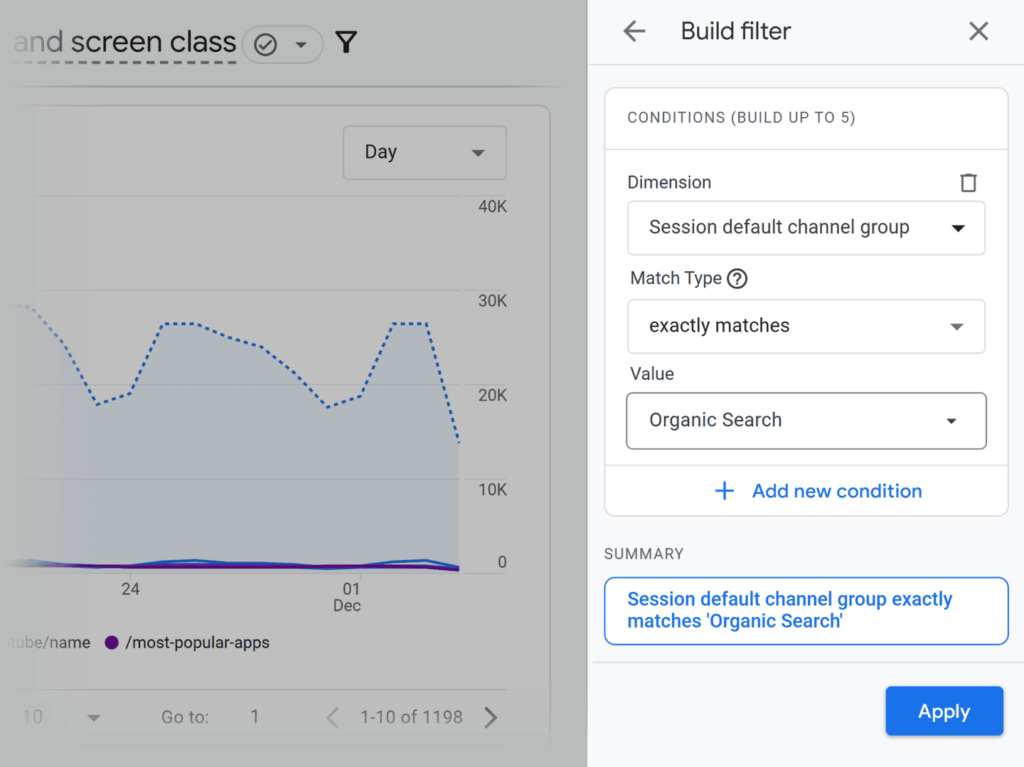 ga-pages-and-screens-organic-search-filter