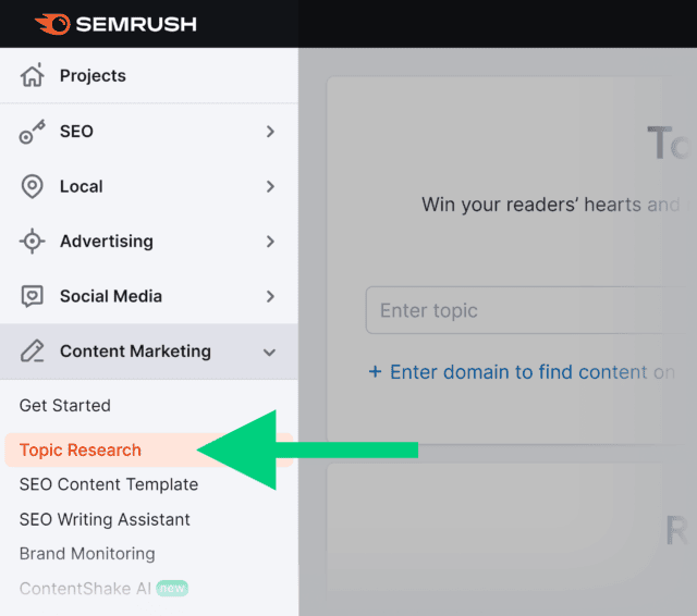 semrush-topic-research