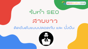 รับทำ SEO สายขาว